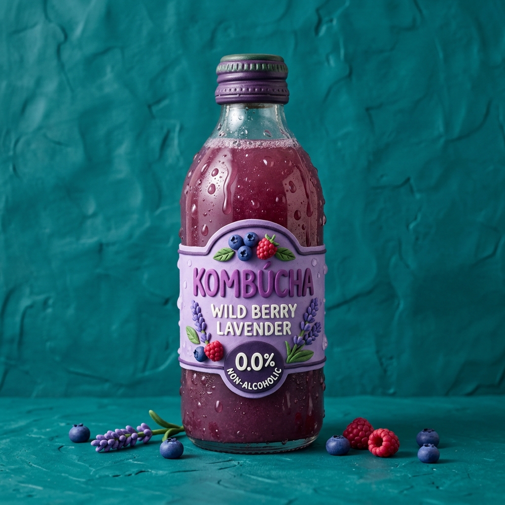 Wild Berry Lavender Kombucha