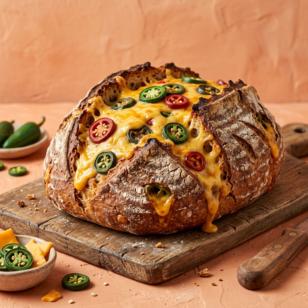 Jalapeño Aged Cheddar Savoury Loaf